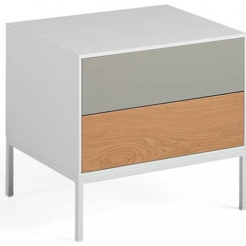 прикроватная тумбочка gob-5490 от angel cerda серая в Нижневартовске