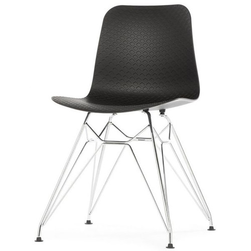 стул eiffel (eames style) черный в Нижневартовске