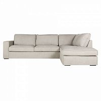 диван abbe угловой светло-серый в Нижневартовске