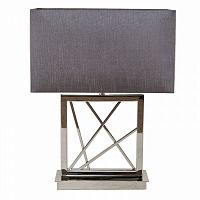 настольная лампа carinne темно-серая в Нижневартовске