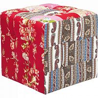 пуф patchwork красный в Нижневартовске
