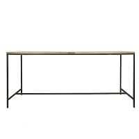 стол «industrial» обеденный на металлических ножках коричневый в Нижневартовске