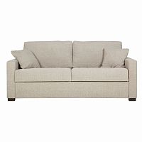 диван-кровать lukas прямой серо-бежевый в Нижневартовске