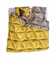 постельное белье оригами желтый (200*220) в Нижневартовске