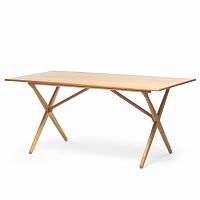 стол обеденный cross натуральное дерево в Нижневартовске