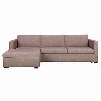 диван-кровать vario угловой темно-розовый в Нижневартовске