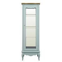 шкаф leontina для посуды голубой в Нижневартовске