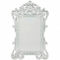 зеркало прямоугольное настенное серебро margaux в Нижневартовске