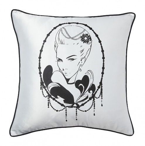 подушка с рисунком intriguer white в Нижневартовске