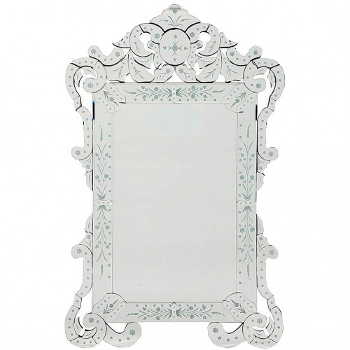 зеркало прямоугольное настенное серебро margaux в Нижневартовске