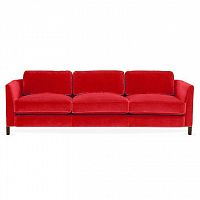 диван grape прямой красный в Нижневартовске