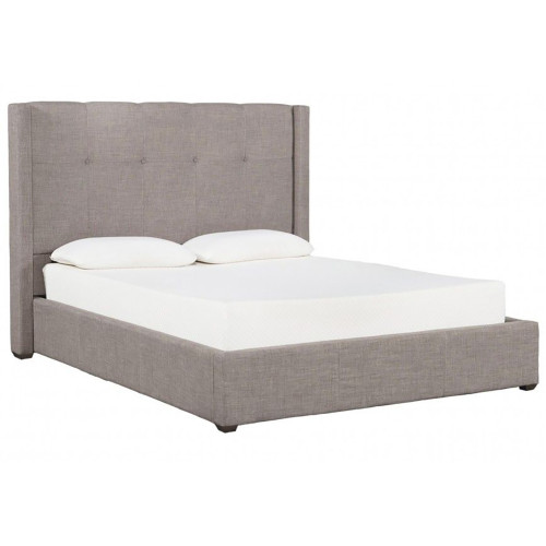 кровать двуспальная 160х200 серая lemann в Нижневартовске