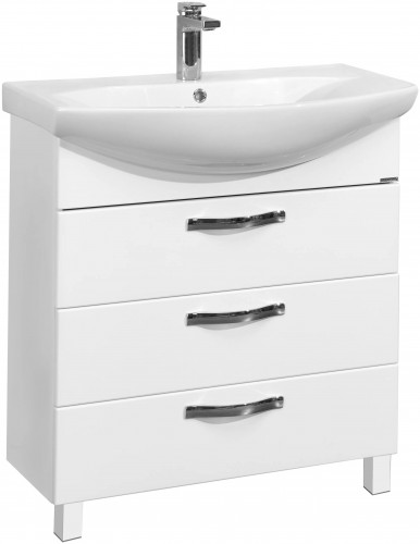 тумба для ванной комнаты с раковиной акватон ария 80н в Нижневартовске