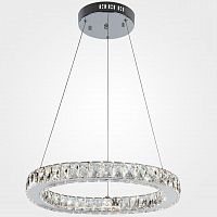 подвесной светодиодный светильник eurosvet грация 90023/1 хром в Нижневартовске