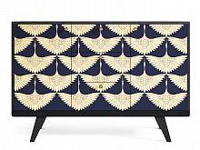 комод thimon чёрный дуб / принт 041 в Нижневартовске