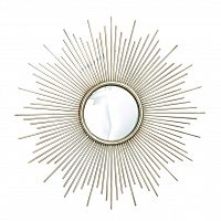 зеркало-солнце в серебряной раме брук в Нижневартовске