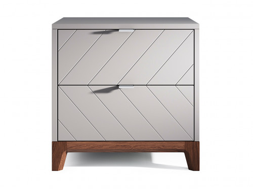 прикроватная тумба case серый дуб в Нижневартовске