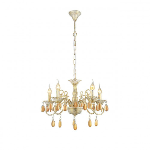 подвесная люстра arte lamp ciondolo a5676lm-5wg в Нижневартовске