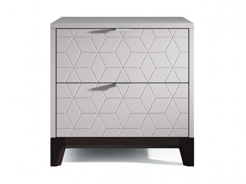 прикроватная тумба case платиновая, серая в Нижневартовске