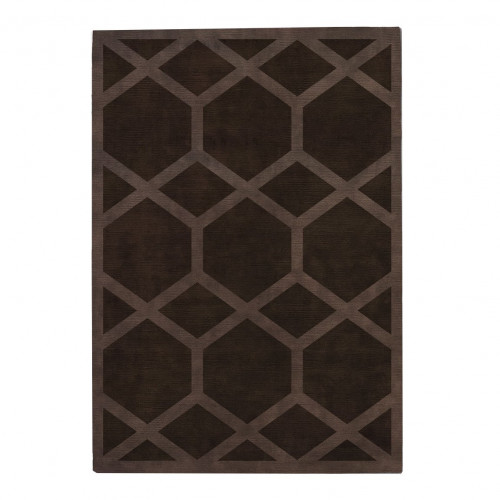ковер ashton cocoa coffe 120x170 коричневый в Нижневартовске