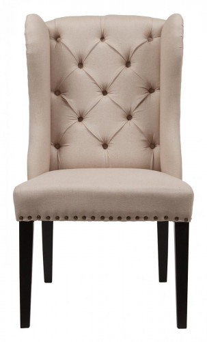 стул мягкий с ушами maison chair бежевый в Нижневартовске