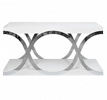 консоль wiles хром белая столешница в Нижневартовске