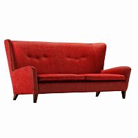 диван maria прямой красный в Нижневартовске