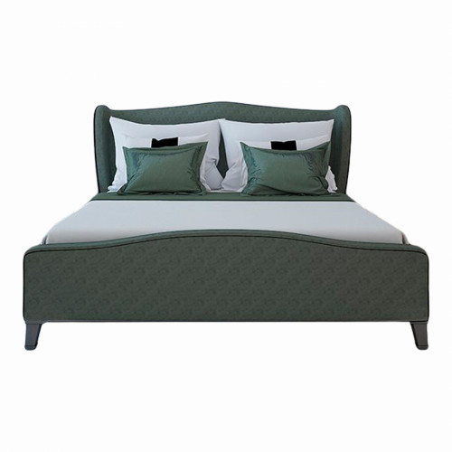 кровать двуспальная 160х200 серая azhur в Нижневартовске