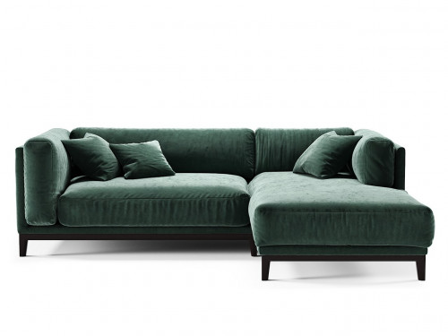 диван case угловой зеленый в Нижневартовске