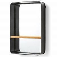 синее зеркало прямоугольное настенное cellini от la forma (ex julia grup) в Нижневартовске