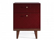 прикроватная тумба thimon бордовая в Нижневартовске