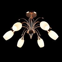 потолочная люстра eurosvet 22080/6 золото в Нижневартовске