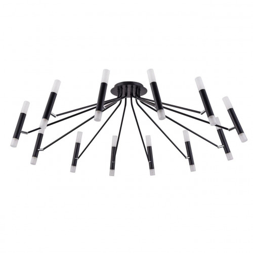 потолочная люстра maytoni vigo mod620cl-24b черная в Нижневартовске