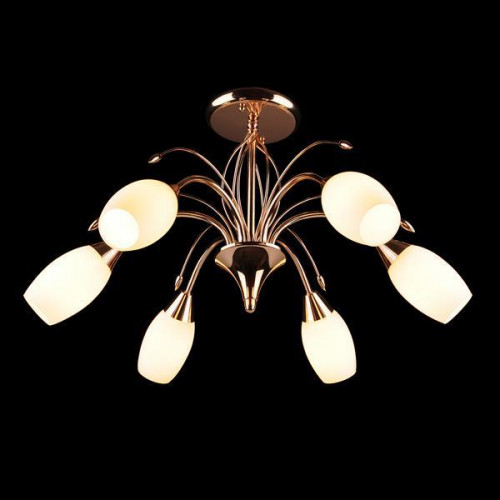 потолочная люстра eurosvet 22080/6 золото в Нижневартовске