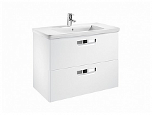 тумба под раковину roca gap, 2 ящика, покрытие эмаль в Нижневартовске