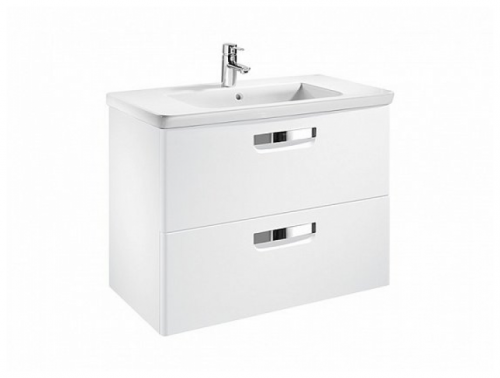 тумба под раковину roca gap, 2 ящика, покрытие эмаль в Нижневартовске