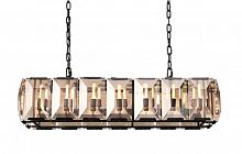 люстра harlow l100 черное основание, прозрачное стекло в Нижневартовске