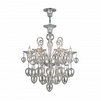 люстра дизайнерская want коричневая, хром в Нижневартовске