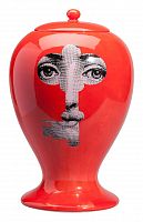 декоративная ваза с крышкой пьеро форназетти serratura red maxi в Нижневартовске