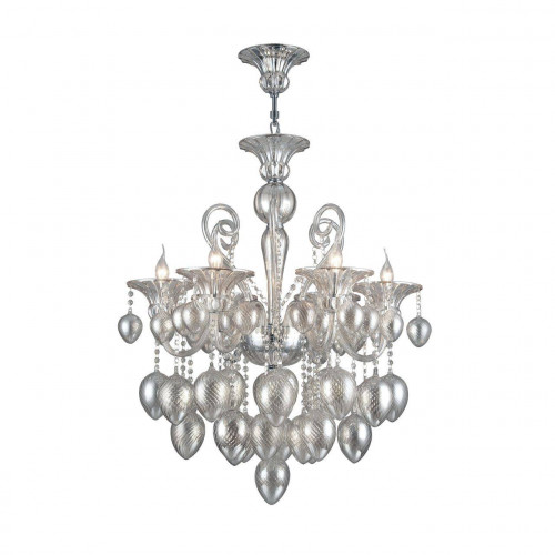 люстра дизайнерская want коричневая, хром в Нижневартовске