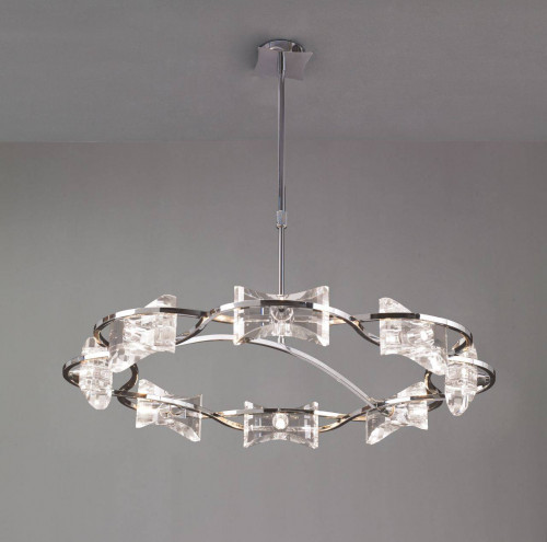 подвесная люстра mantra krom 0888 в Нижневартовске