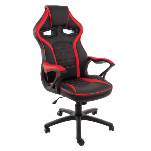 кресло компьютерное monza черное-красное в Нижневартовске