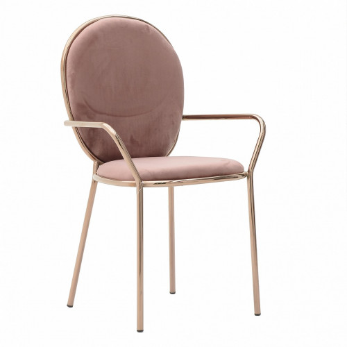 стул bronk розового цвета в Нижневартовске