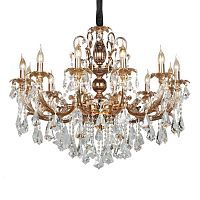 подвесная люстра omnilux oml-77723-12 золото в Нижневартовске