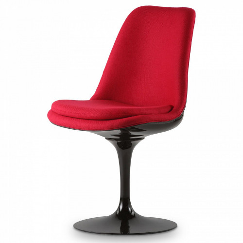 стул tulip красный с обитой спинкой в Нижневартовске