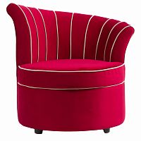 кресло shell малиновое в Нижневартовске