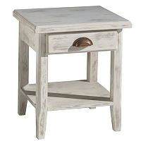 тумба solea белая с эффектом искусственного старения в Нижневартовске