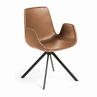 кресло yasmin светло-коричневое cc0827u10 от la forma (ex julia grup) в Нижневартовске