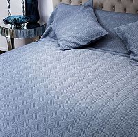 покрывало papillon на двуспальную кровать синее в Нижневартовске