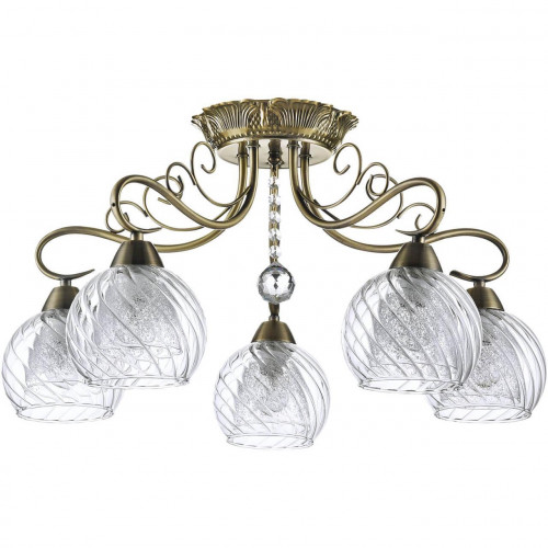 потолочная люстра freya nella fr2662-pl-05-bz в Нижневартовске